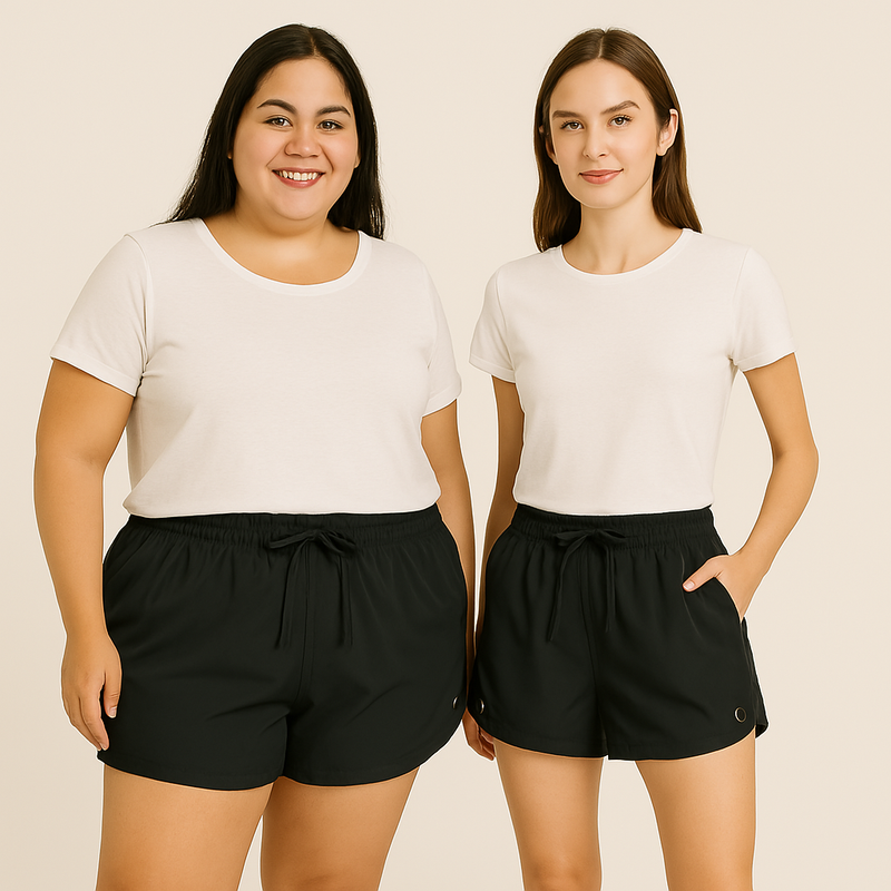 Short Tactel Feminino Para Academia do P ao G5